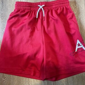 Jordan Red Athletic Boy's Shorts